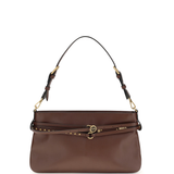 Borsa a spalla in pelle 106176A0QO R49Q PINKO Burgundy wine antigue gold 