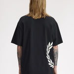 T-Shirt manica corta M2440 102 FRED PERRY Black 