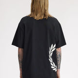 T-Shirt manica corta M2440 102 FRED PERRY Black 