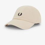 Cappellino classico in piqué HW2295 V54 FRED PERRY Oatmeal/black 