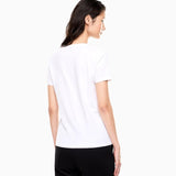 T-Shirt in jersey stretch 7W000536 AF10373 U0002 EA7 White 