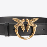 Cintura in pelle 100125A0F1 Z99Q PINKO Black 