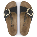 Ciabatta in pelle MADRID BIG BUCKLE 1023373 BLACK BIRKENSTOCK Black 