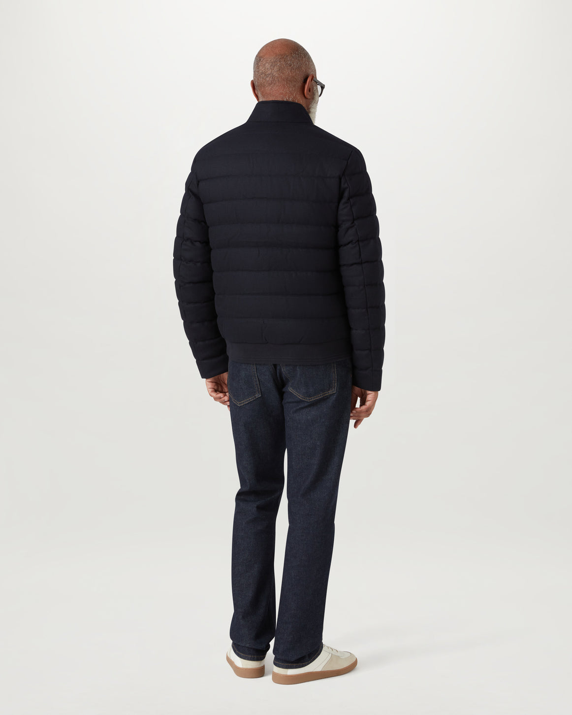 Piumino in lana idrorepellente CIRCUITEER JACKET 105949 DKINK BELSTAFF Dark ink 
