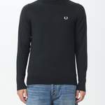Lupetto in misto lana K9552 Q20 FRED PERRY Night green 