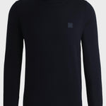 Maglia a collo alto cotone e cashmere 50527573 10265865 01 404 BOSS Dark blue 
