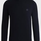 Maglia a collo alto cotone e cashmere 50527573 10265865 01 404 BOSS Dark blue 
