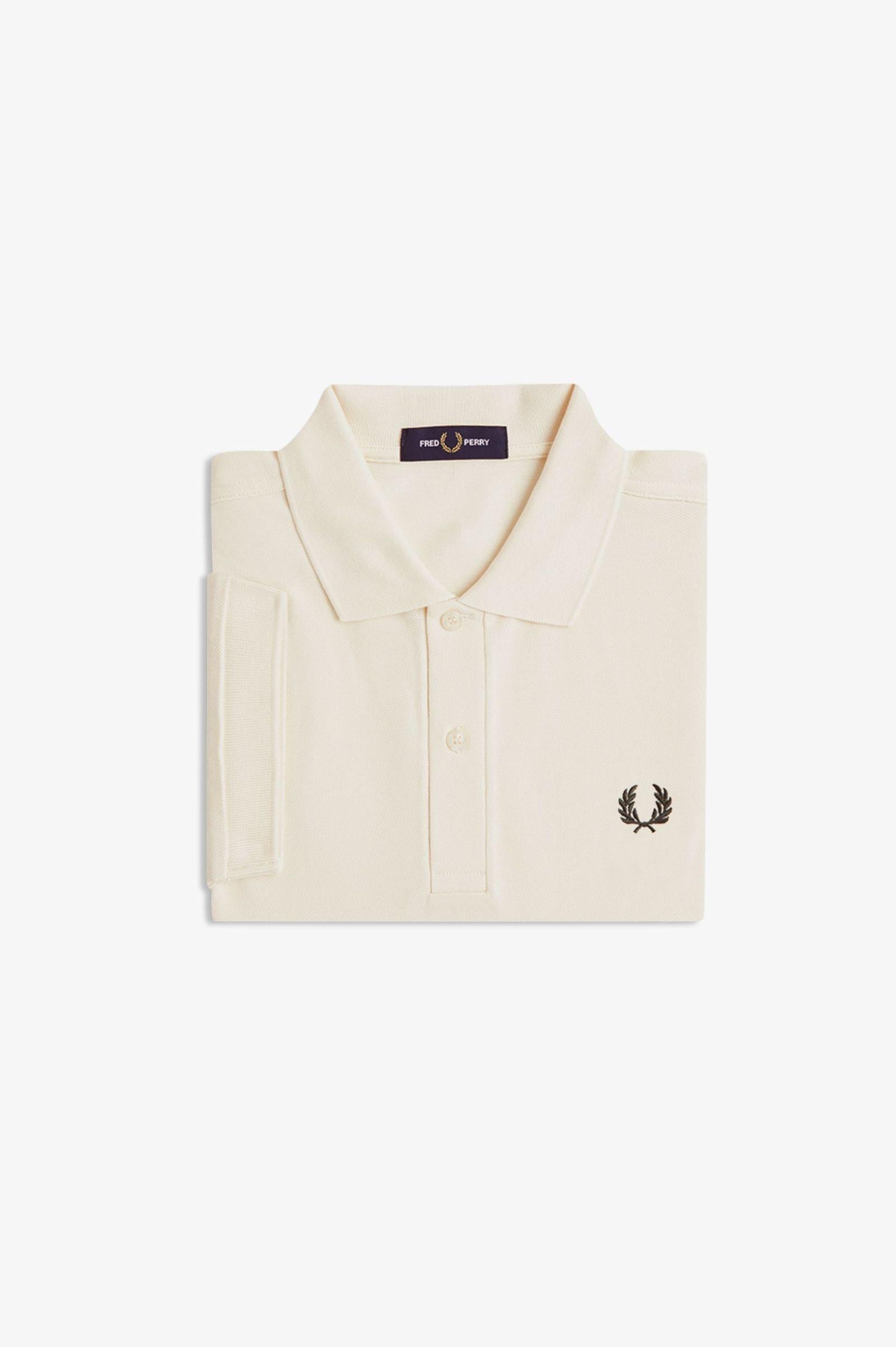 Polo manica corta M6000 13B FRED PERRY Ecru/grassroots 