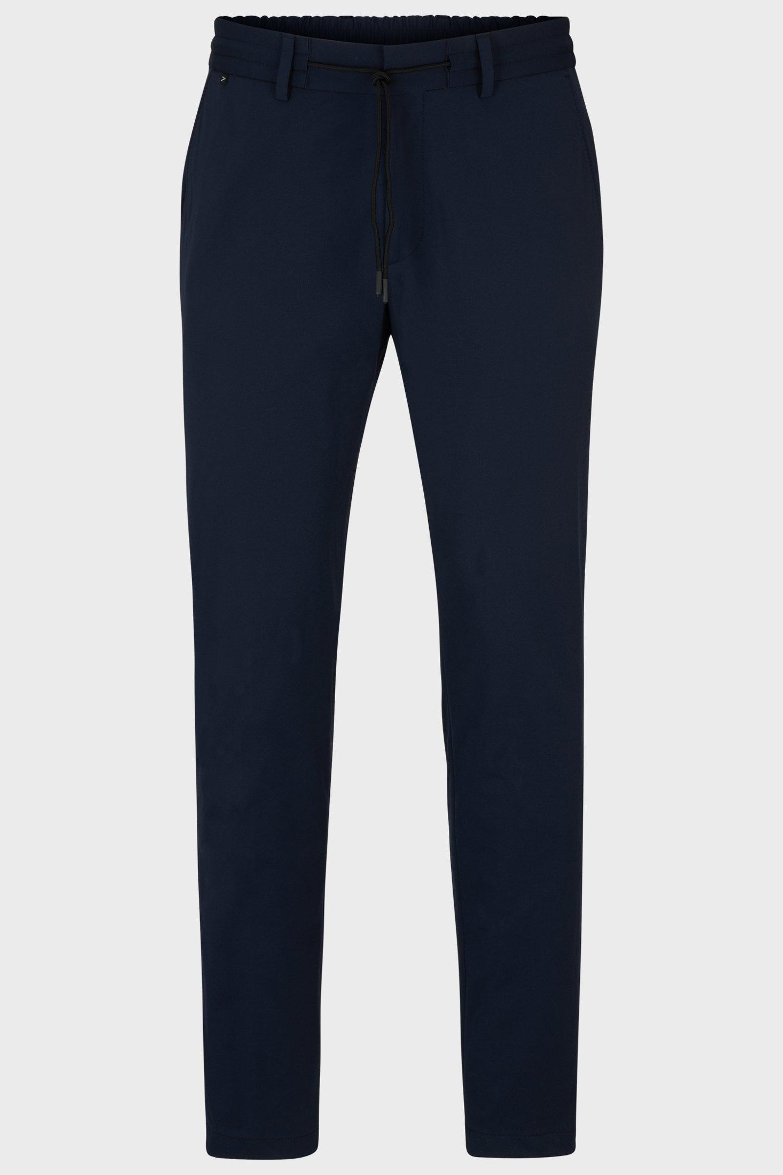 Pantalone slim fit in jersey 50502477 10245125 01 404 BOSS Blue 
