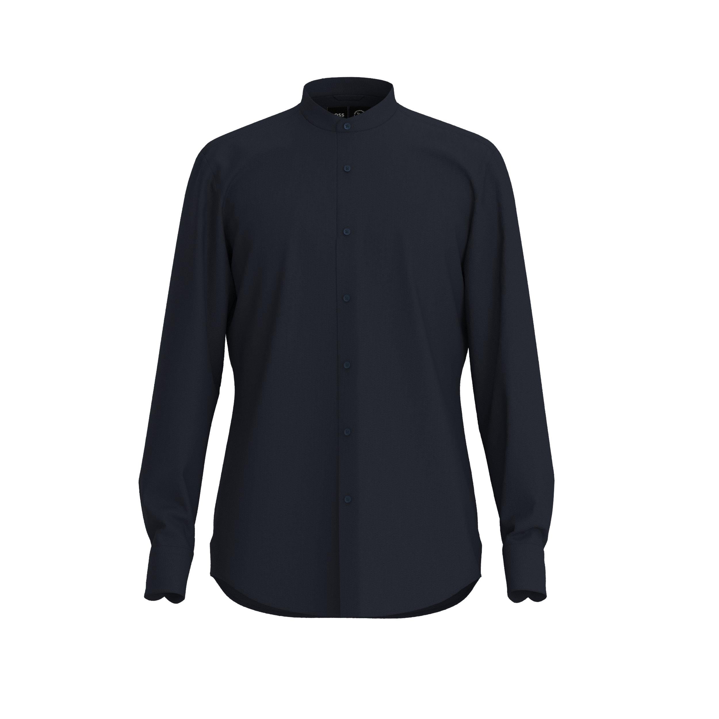 Camicia P-Hank-standup-214 50491730 10248746 01 404 BOSS Dark blue 