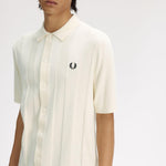 Polo in filo di cotone K2324 560 FRED PERRY Ecru 