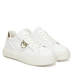Sneaker in pelle e gomma SS0041P087 Z1B PINKO White 