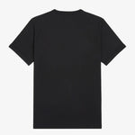 T-Shirt manica corta M3519 102 FRED PERRY Black 