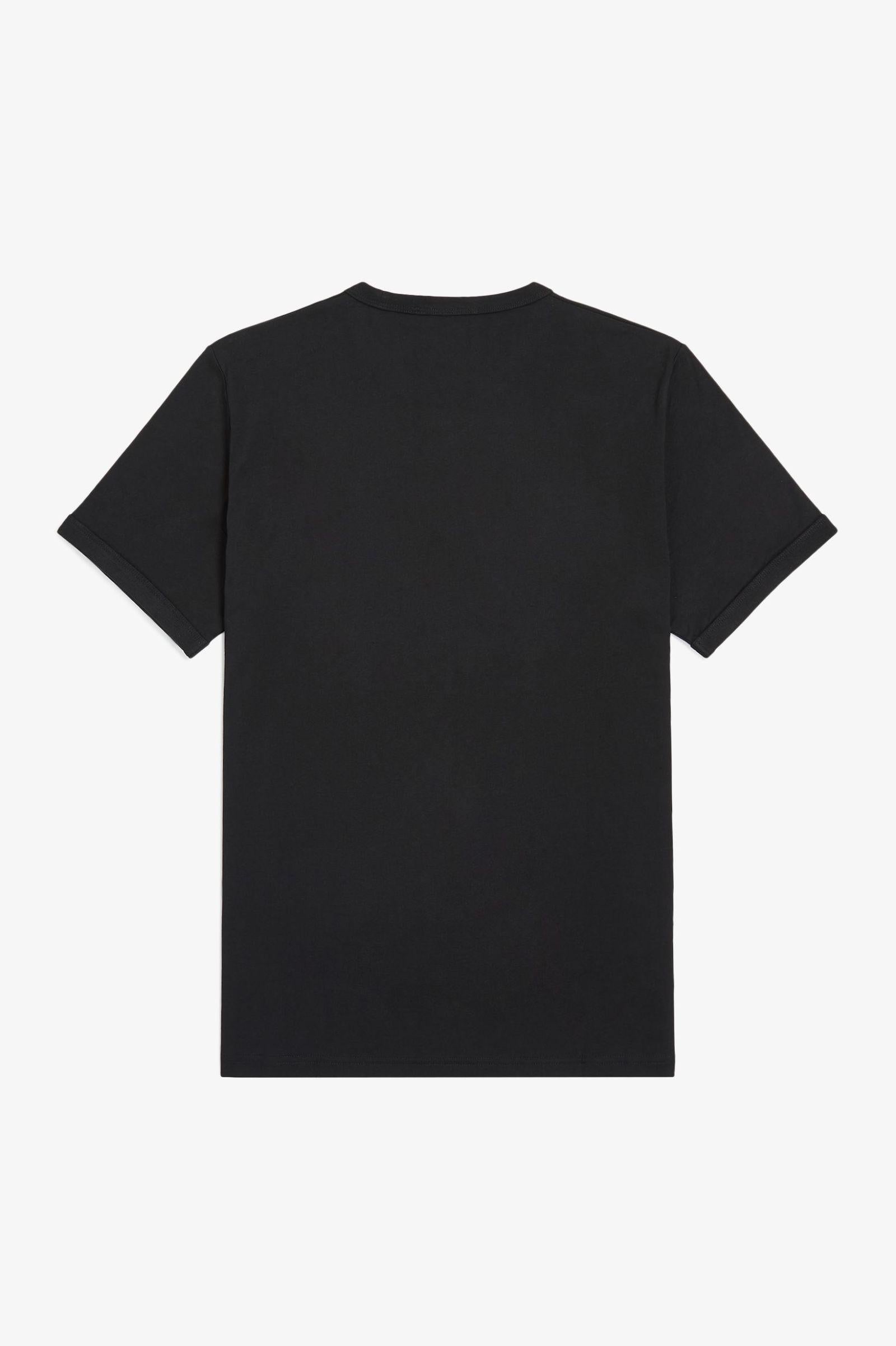 T-Shirt manica corta M3519 102 FRED PERRY Black 