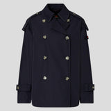 Peacoat in tessuto tecnico PED5622 01182029 215 PEUTEREY Blue 