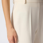 Pantaloni skinny con piega stirata 105671A2QV Z00 PINKO Bianco-gelato vaniglia 