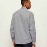 Camicia botton down in cotone 50562048 10262111 01 404 BOSS Dark blue 
