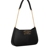 Borsa a spalla con dettaglio logo BS93A61E2 110 ELISABETTA FRANCHI Nero 