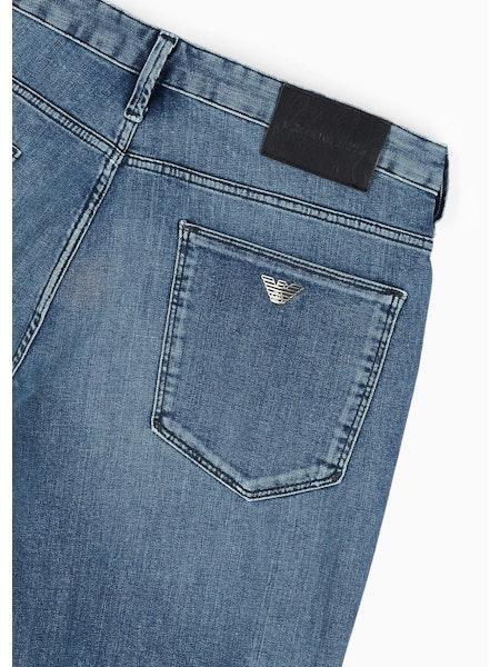 Jeans vestibiltà slim 8N1J06 1G19Z 0943 EMPORIO ARMANI Denim blue 