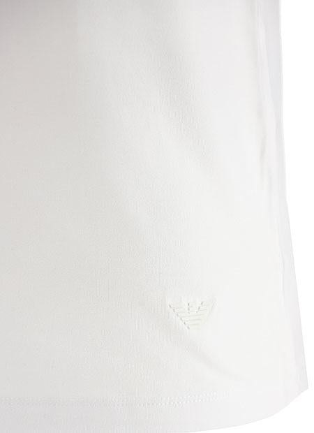 T-Shirt manica corta 8N1TF0 1JCDZ 0100 EMPORIO ARMANI White 