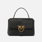 Borsa in pelle 100042A0GK Z99Q PINKO Black 