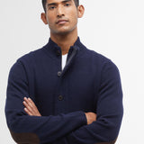 Maglione con zip MKN0731 MKN NY91 BARBOUR Navy 