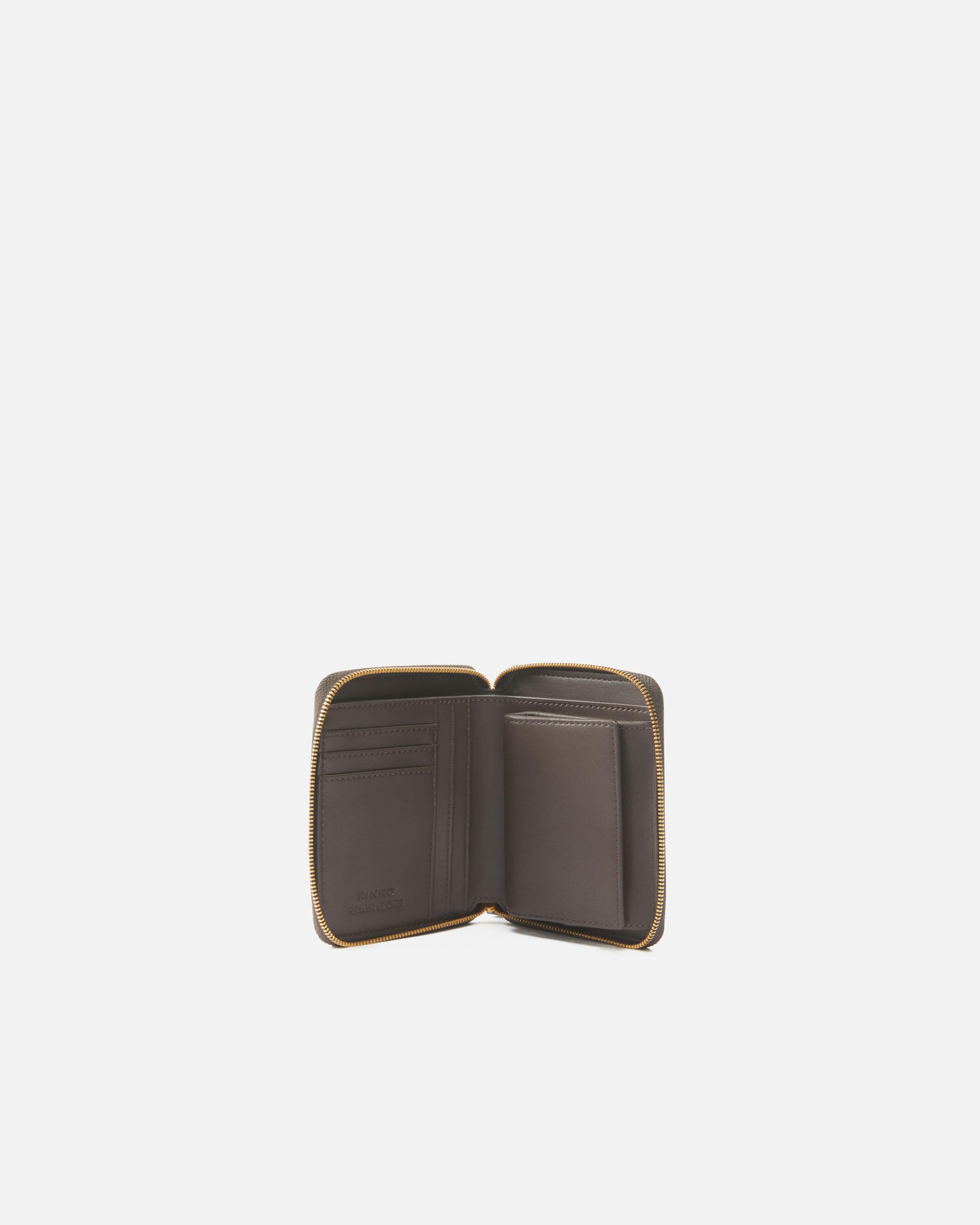 Portafoglio in pelle 100249A2AN M32Q PINKO Moro-antique gold 