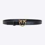 Cintura in pelle 1H212PY5H7 Z99Q PINKO Black/gold 