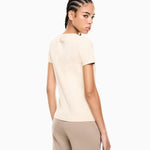 T-shirt in jersey elasticizzato Graphic Series 7W000993 AF18401 U1088 EA7 Beige 
