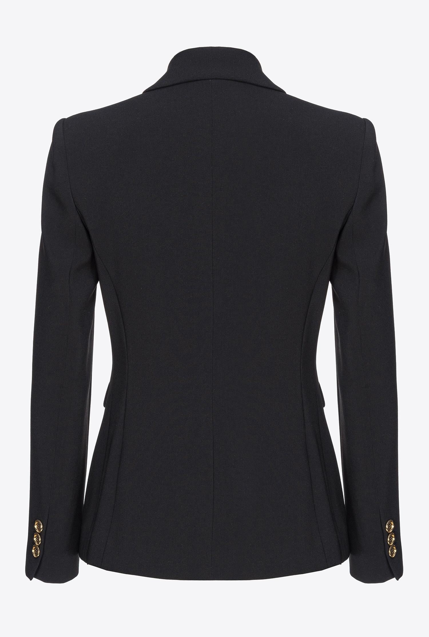 Blazer monopetto 100180A14I Z99 PINKO Black 