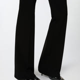 Pantaloni flared punto stoffa 100054A15M Z99 PINKO Black 