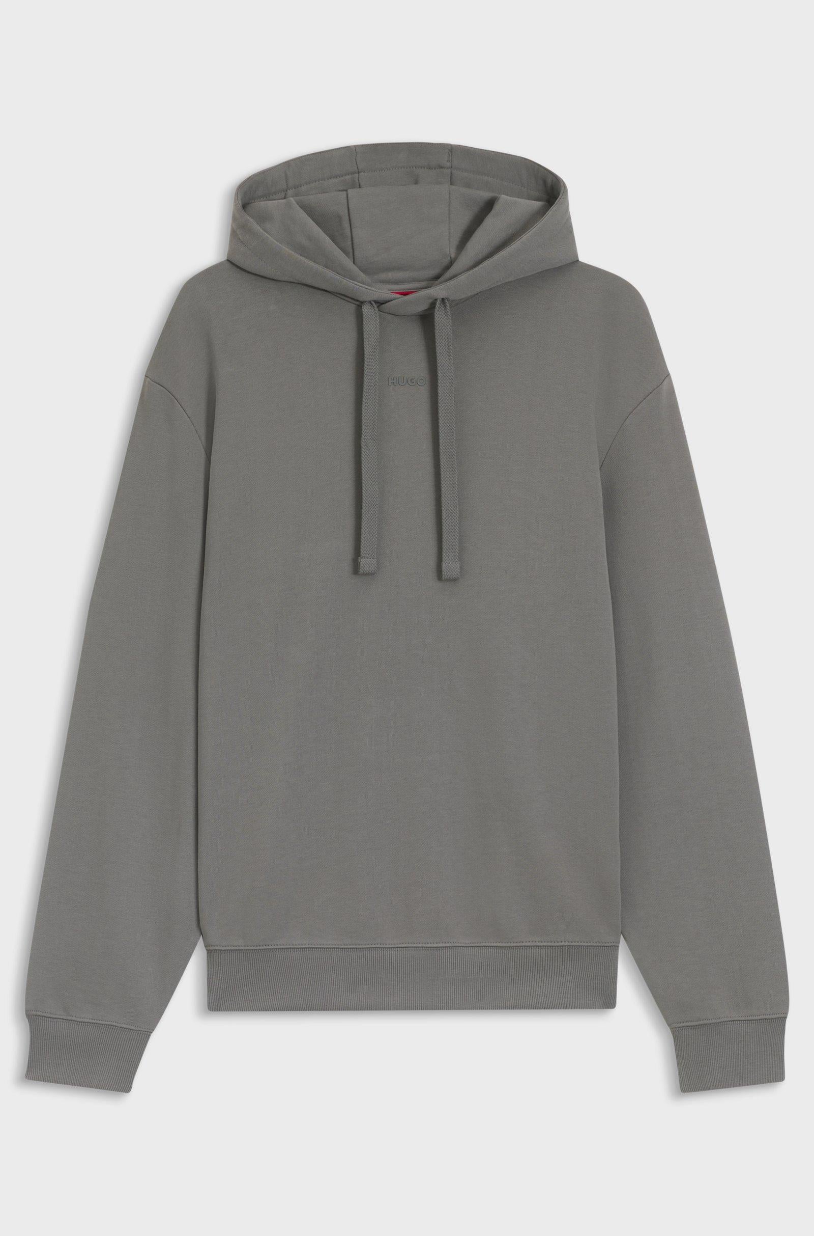 Felpa con cappuccio 50486478 10231445 01 025 BOSS Dark grey 