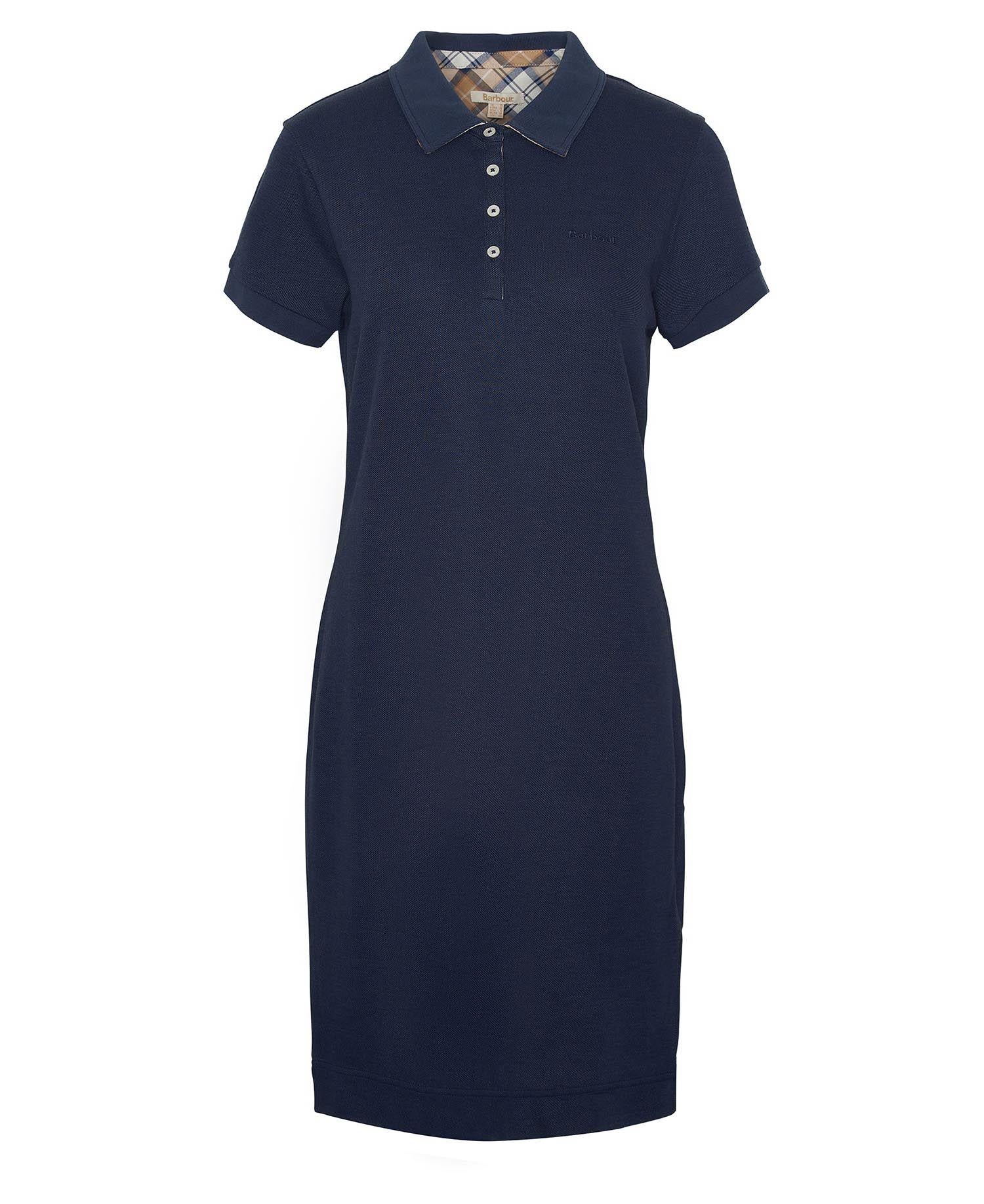 Abito polo LDR0416 LDR NY12 BARBOUR Navy/primrose hessian 