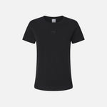T-shirt maniche corte logo ricamato 100355A2HN Z99 PINKO Nero 