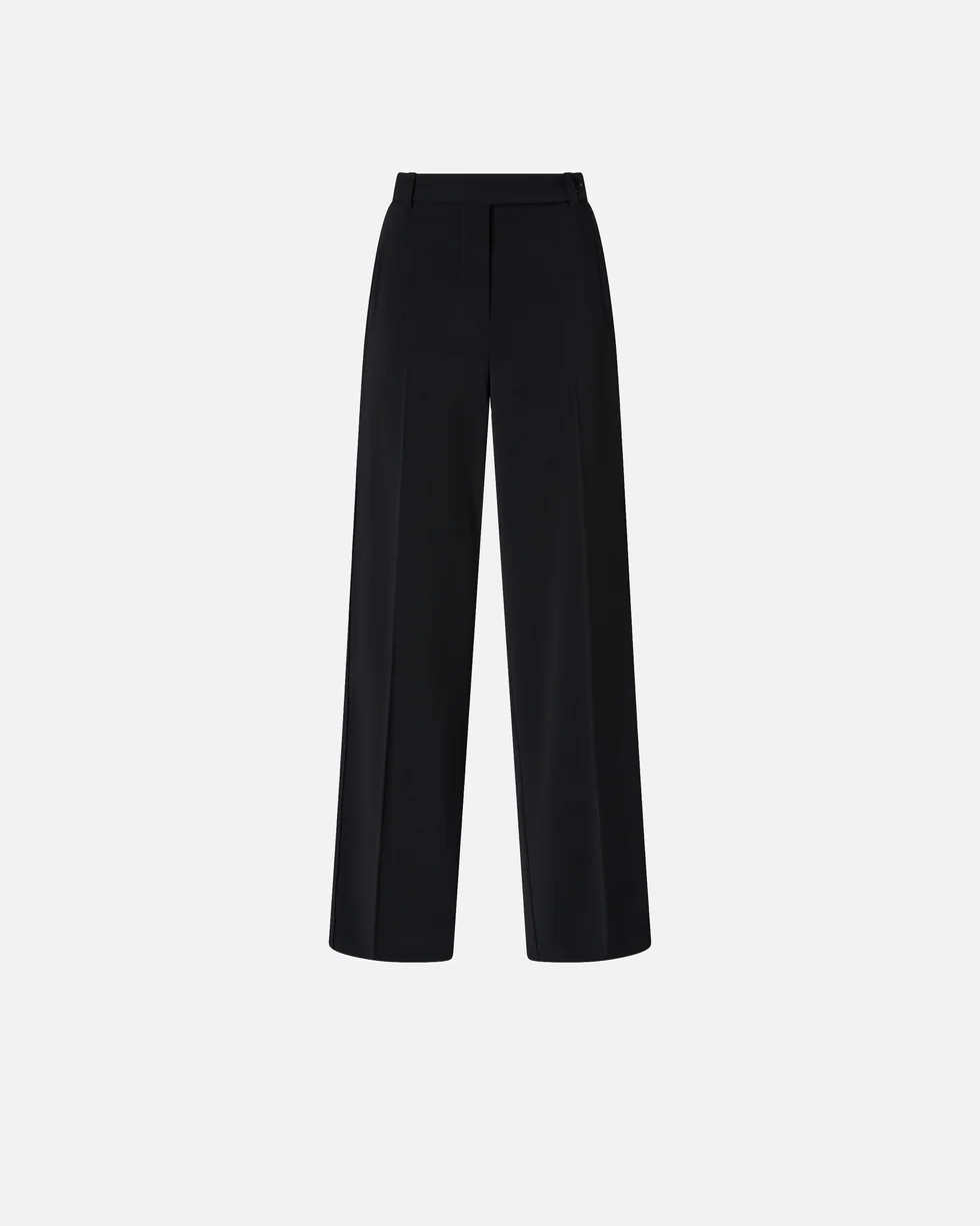Pantaloni dritti stile sartoriale 106145A304 Z99 PINKO Black 