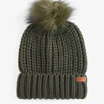 Cappello con pon pon LHA0336 LHA OL31 BARBOUR Olive 