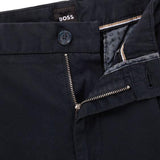 Pantalone in cotone con pinces 50524390 10248208 01 404 BOSS Dark blue 