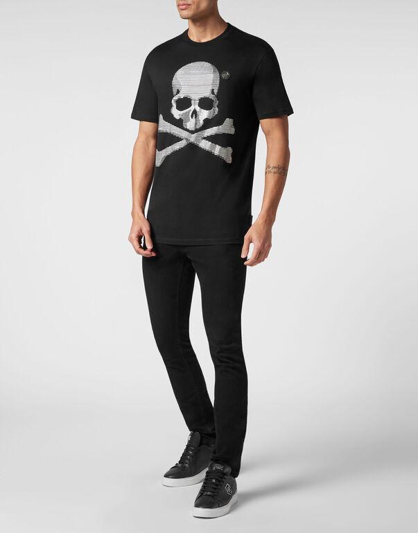 T-Shirt girocollo Skull&Bones MTK6188 PJY002N 02 02 PHILIPP PLEIN Black 