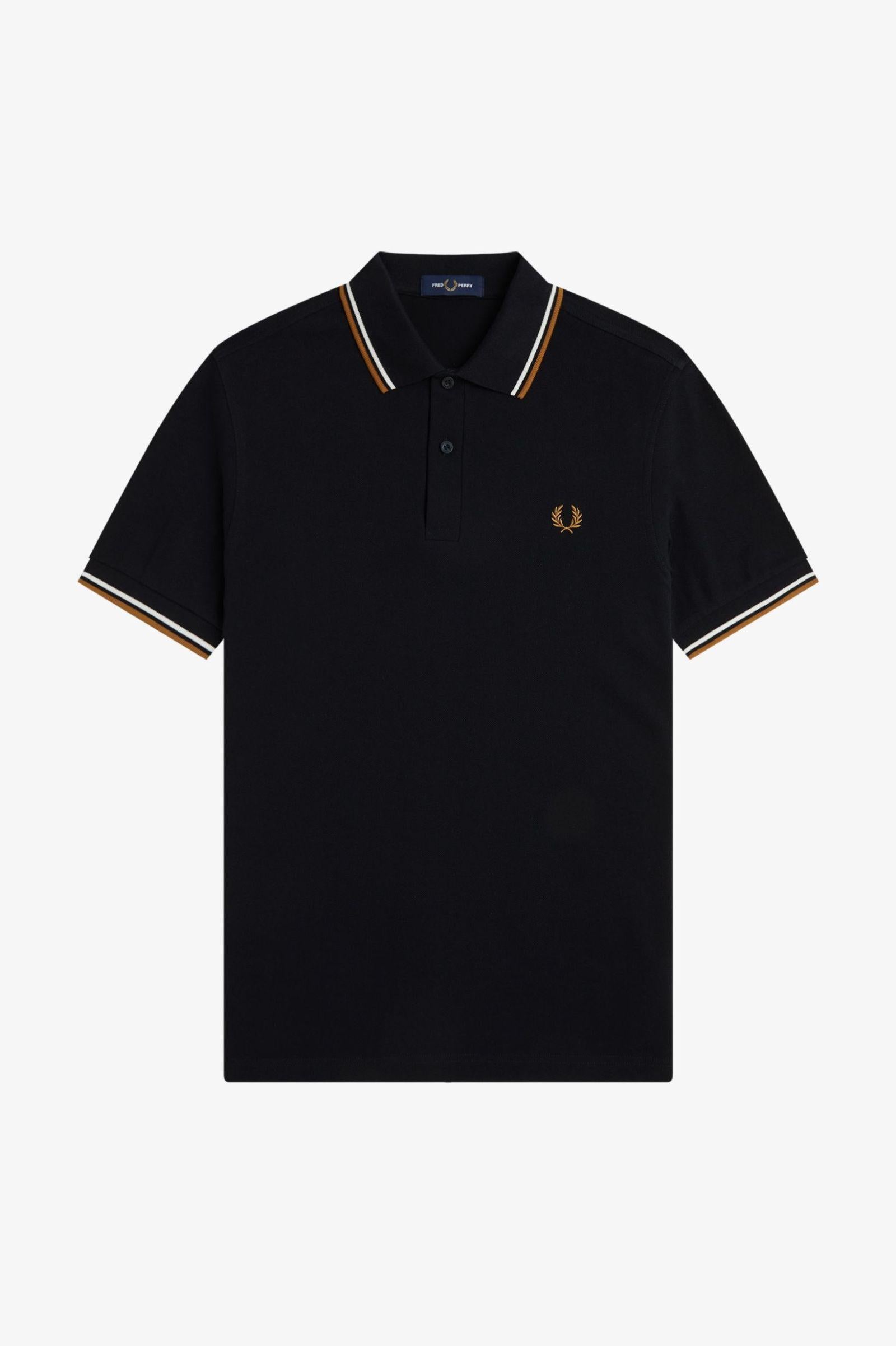 Polo manica corta M3600 P69 FRED PERRY Black 