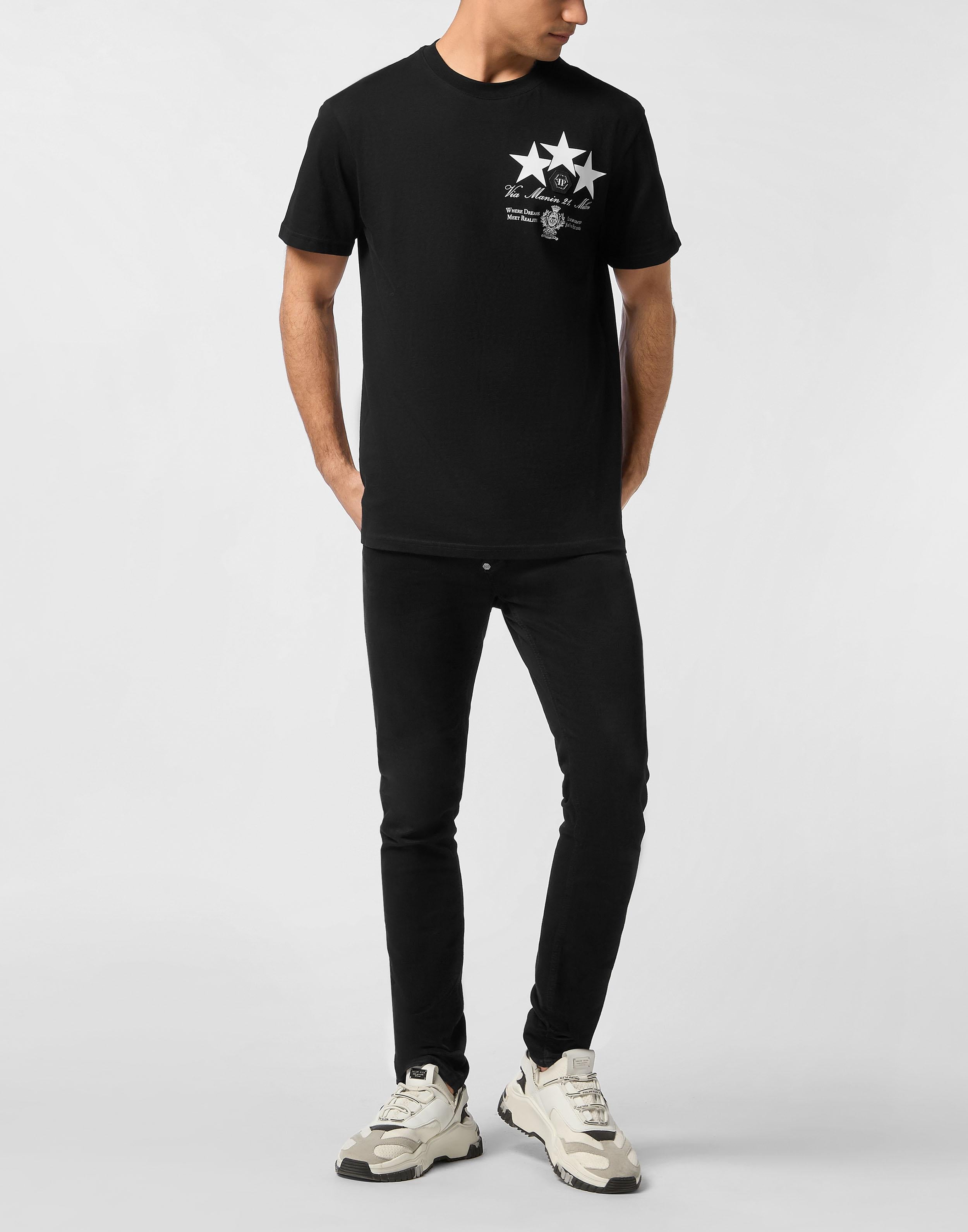 T-Shirt manica corta MTK8478 PJY002N 02 PHILIPP PLEIN Black 
