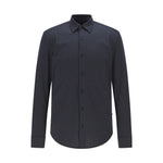 Camicia in jersey microfantasia ROAN_F 10235151 01 405 BOSS Blue 