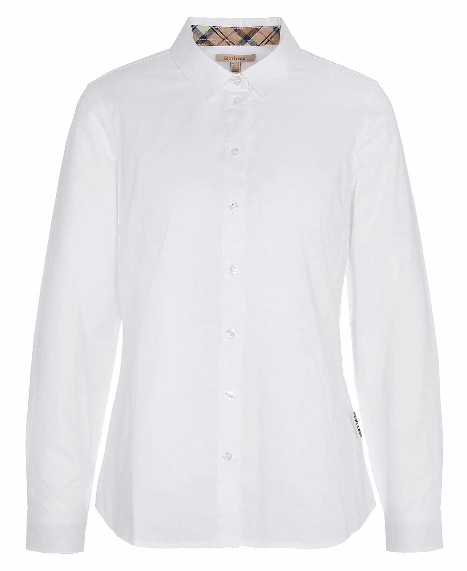 Camicia in cotone oxford LSH1409 LSH WH33 BARBOUR White/hessian tartan 