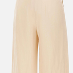 Pantaloni crop in tela ramié 2616131012600 060 MAX MARA STUDIO Corda 