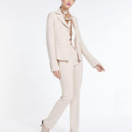Blazer in cady Agiate 2360410334 014 MAX MARA STUDIO Poudre 
