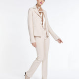 Blazer in cady Agiate 2360410334 014 MAX MARA STUDIO Poudre 