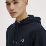 Felpa con cappuccio M2643 248 FRED PERRY Navy 