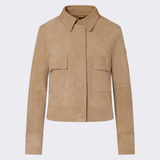 Giubbotto in suede PED5567 99012407 794 PEUTEREY Beige 