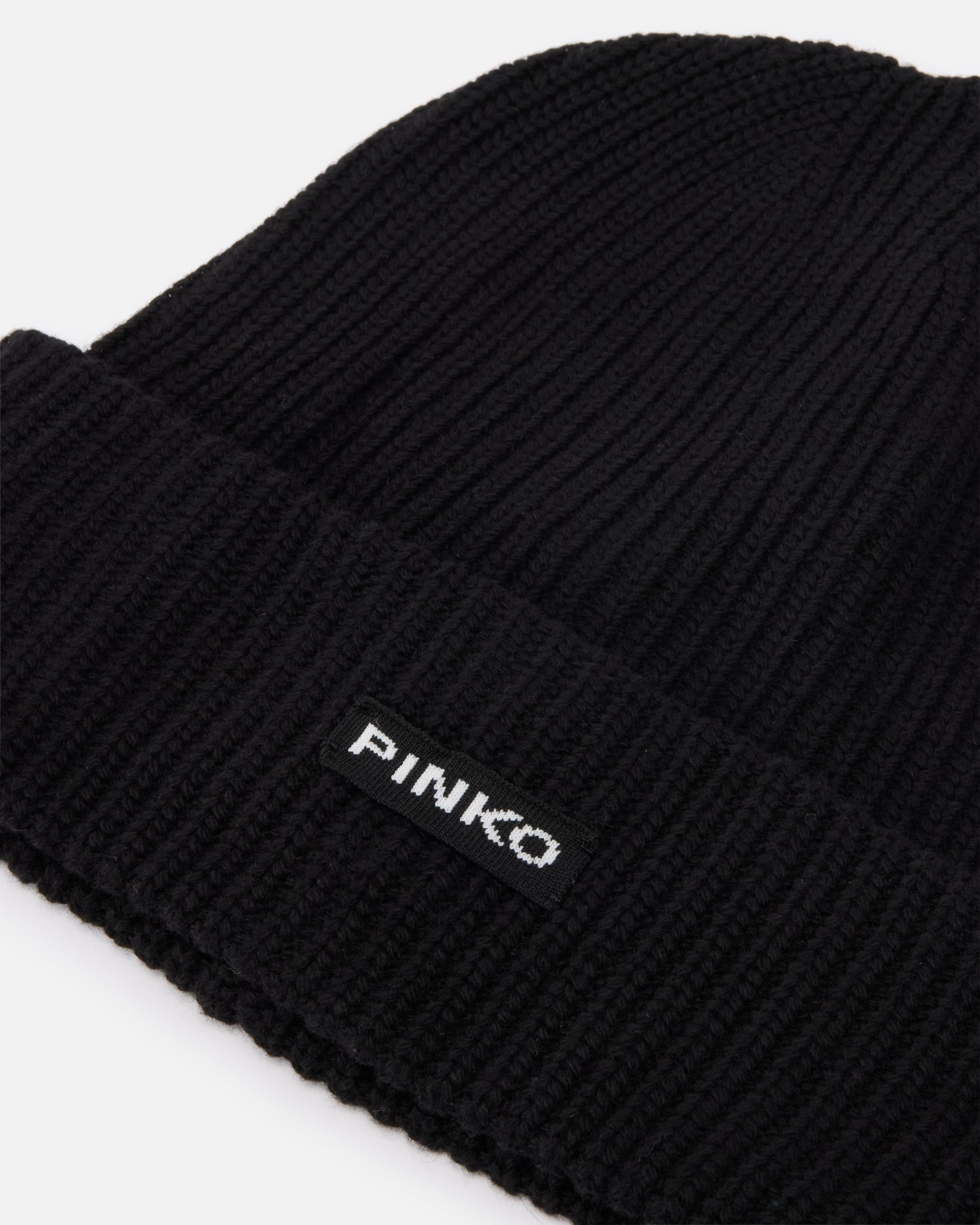 Cappello in lana 105993A2Z4 Z99 PINKO Nero limousine 