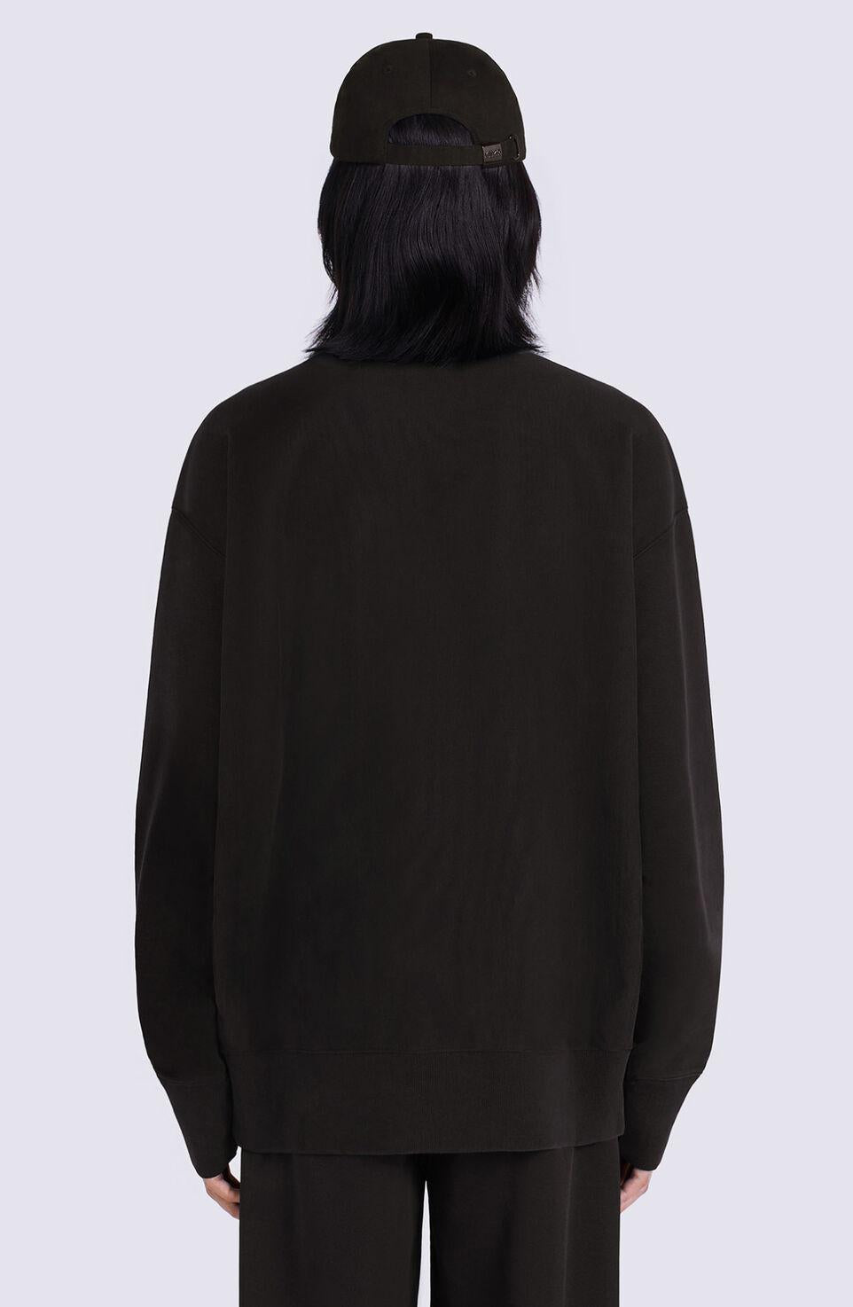 Felpa girocollo Tiger tail FC65SW4214ME 99J KENZO Black 