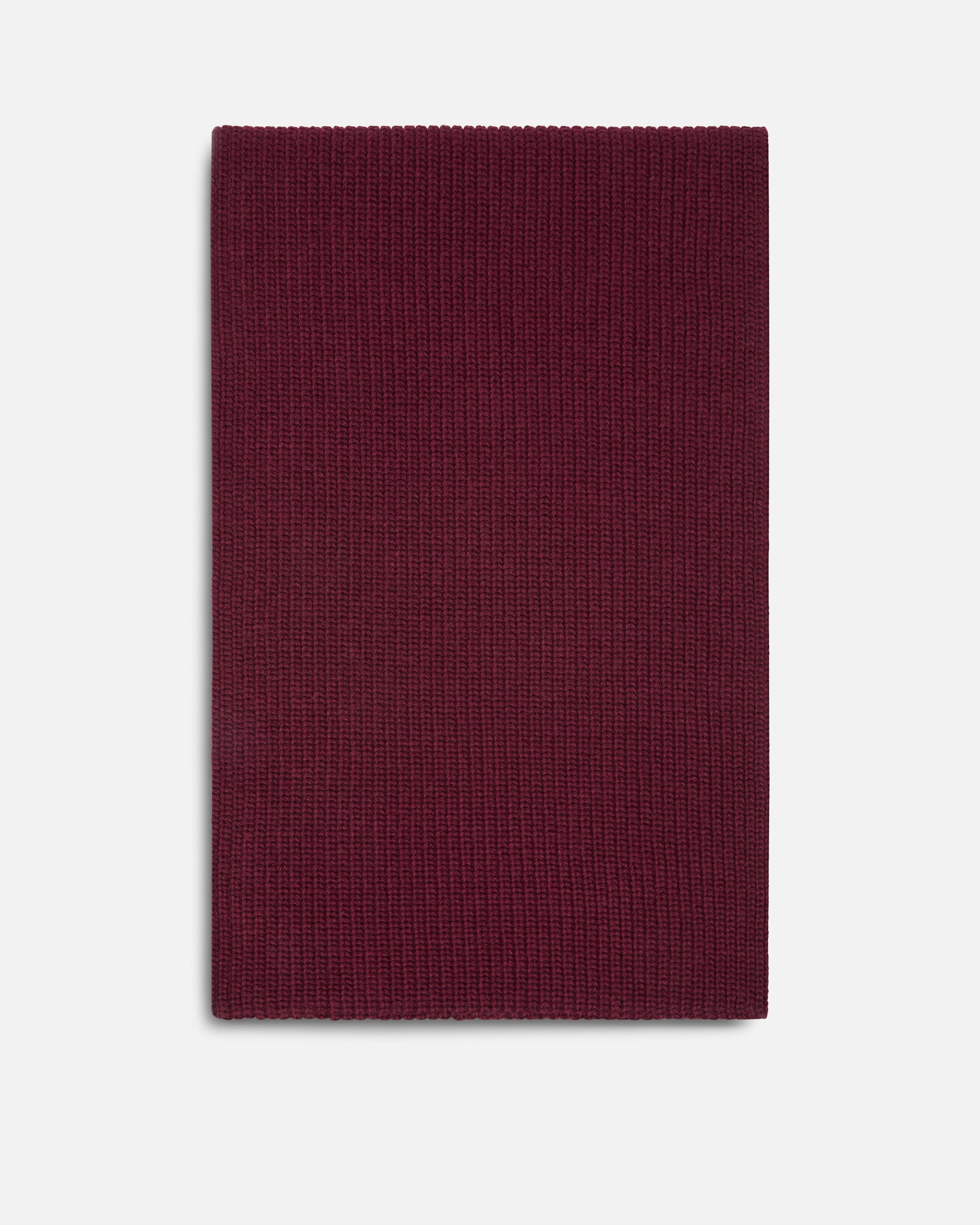 Sciarpa in misto lana a coste 105996A2Z4 R57 PINKO Bordeaux-degustaz. vino 
